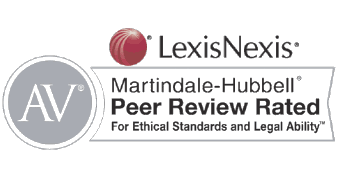 Lexis Nexis | AV | Martindale-Hubbell Peer Review Rated For Ethical Standards and Legal Ability