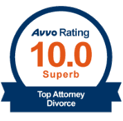 Avvo Rating | 10.0 Superb | Top Attorney Divorce