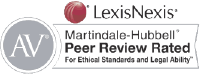 Lexis Nexis | AV | Martindale-Hubbell Peer Review Rated For Ethical Standards and Legal Ability